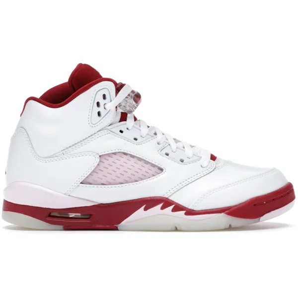 Jordan 5 Retro White Pink Red (GS)