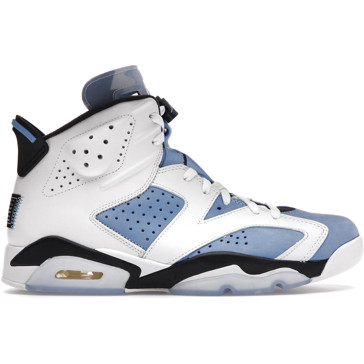 Jordan 6 Retro UNC White 1