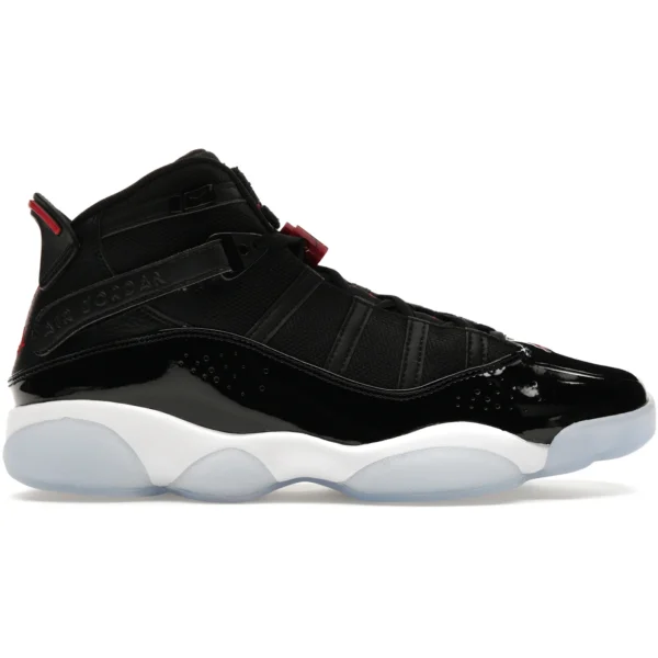 Jordan 6 Rings Black Gym Red