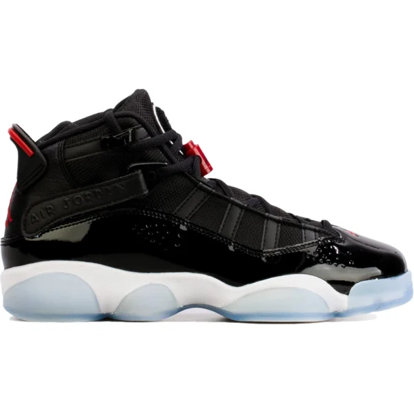 Jordan 6 Rings Black White Gym Red (GS)