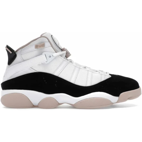 Jordan 6 Rings White Fossil Stone Black