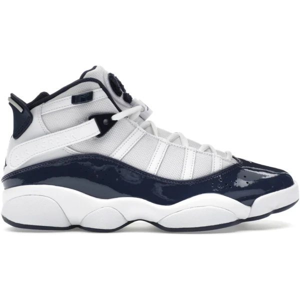 Jordan 6 Rings White Midnight Navy