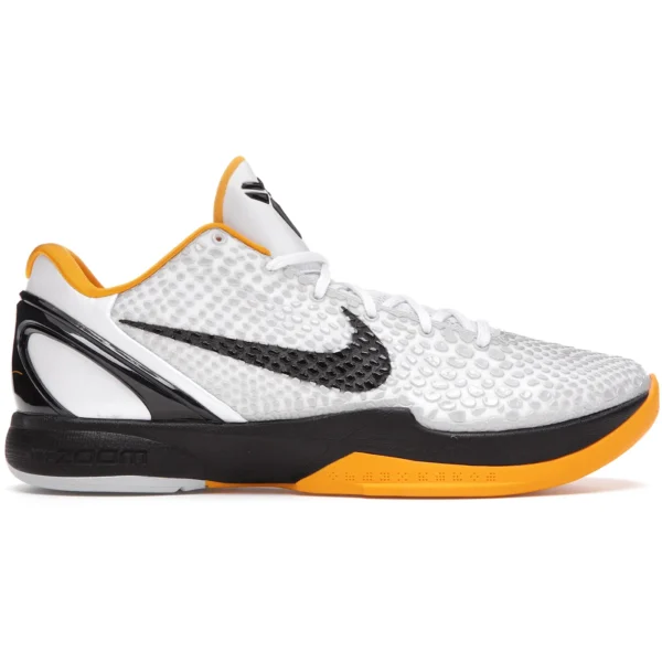 Kobe 6 Protro Playoff Pack White Del Sol