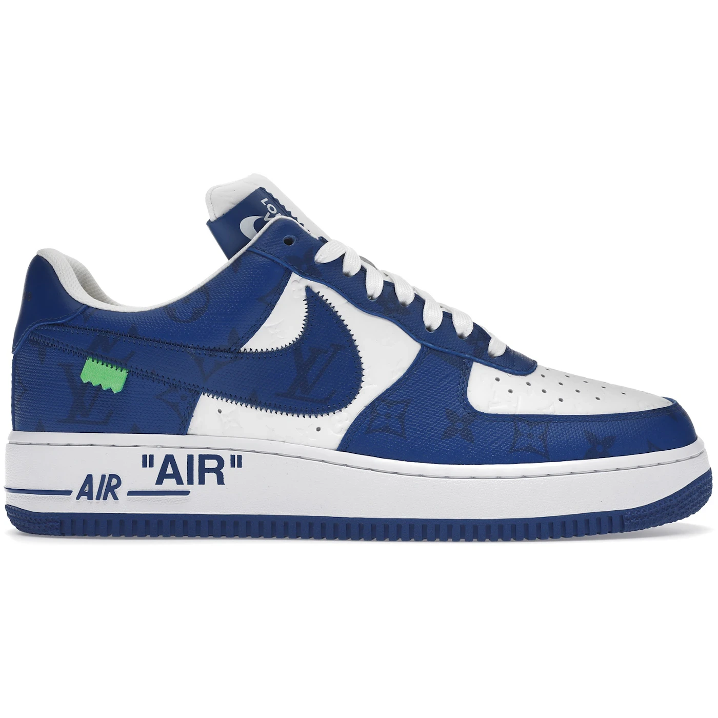 Louis Vuitton Nike Air Force 1 Low By Virgil Abloh White Royal 1