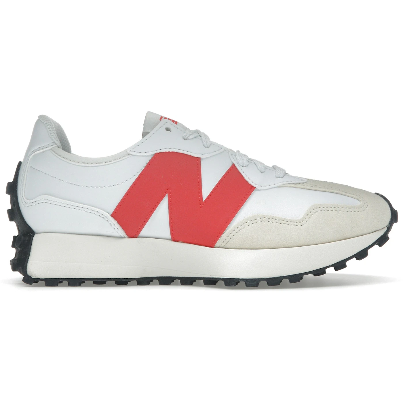 New Balance 327 White Burst Red 1 New Balance 327 White Burst Red 1