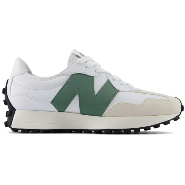 New Balance 327 White Dark Juniper
