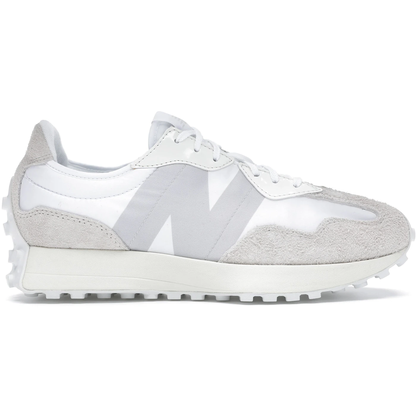 New Balance 327 White Moonbeam (Women's) 2 New Balance 327 White Moonbeam Womens 1