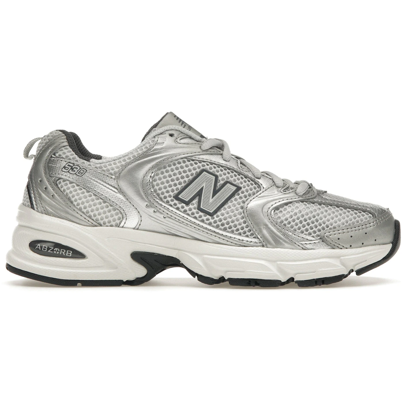 New Balance 530 Grey Matter Silver Metallic 1