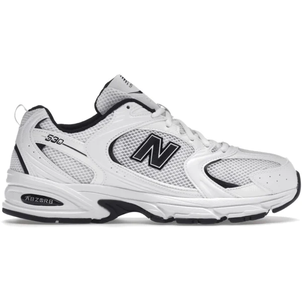 New Balance 530 White Black Details