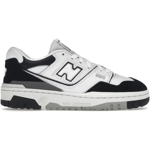 New Balance 550 White Black Rain Cloud (GS)