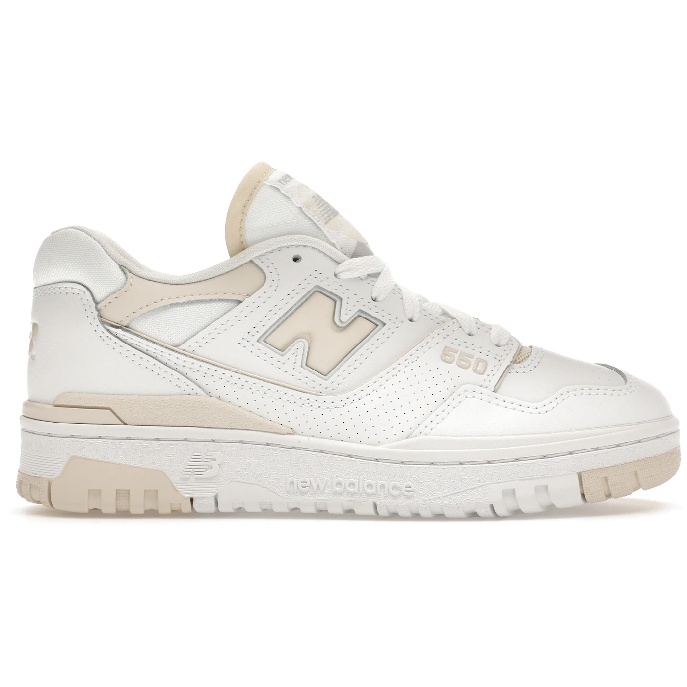 New Balance 550 White Linen (Women's) 2 New Balance 550 White Linen Womens 1