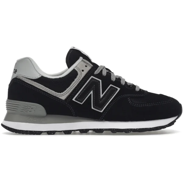 New Balance 574 Black White