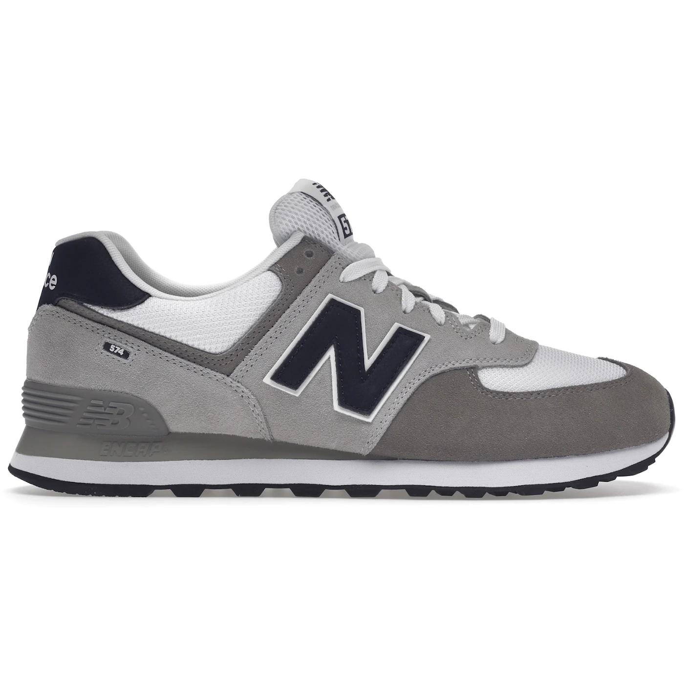 New Balance 574 Grey White Navy 1 New Balance 574 Grey White Navy 1