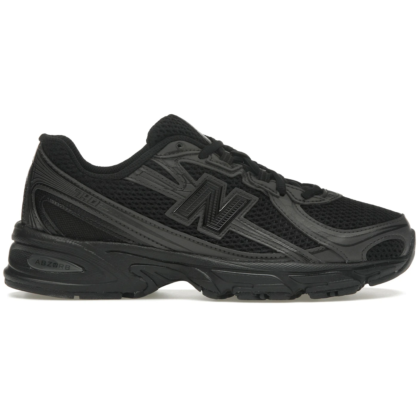 New Balance 740 Triple Black 1