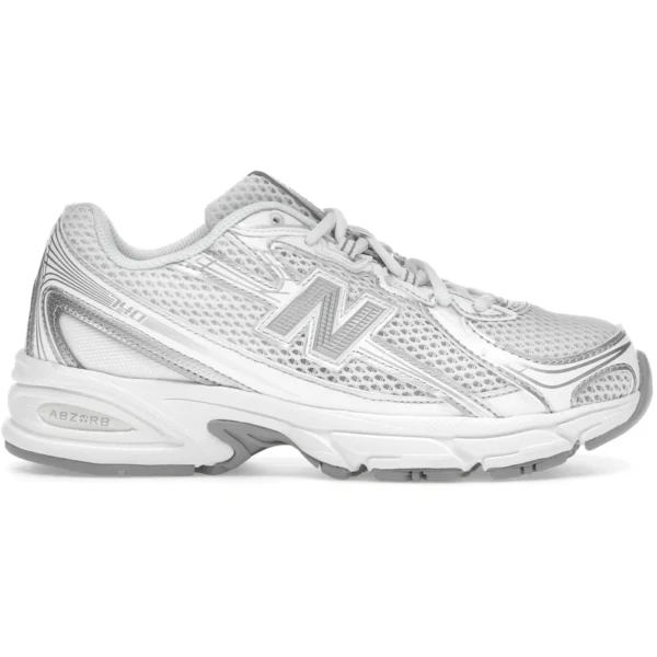 New Balance 740 White Silver Metallic (GS)