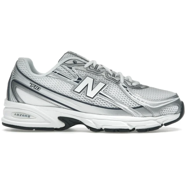 New Balance 740v2 White Shadow Grey Navy