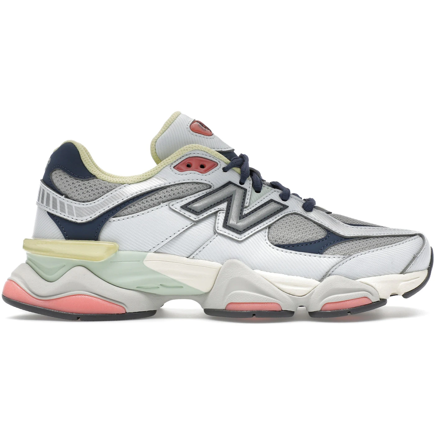 New Balance 9060 Grey Yellow Navy 1