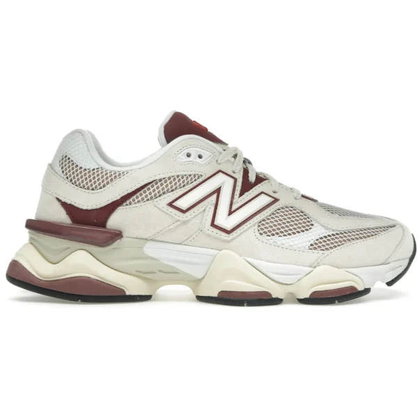 New Balance 9060 Linen Burgundy