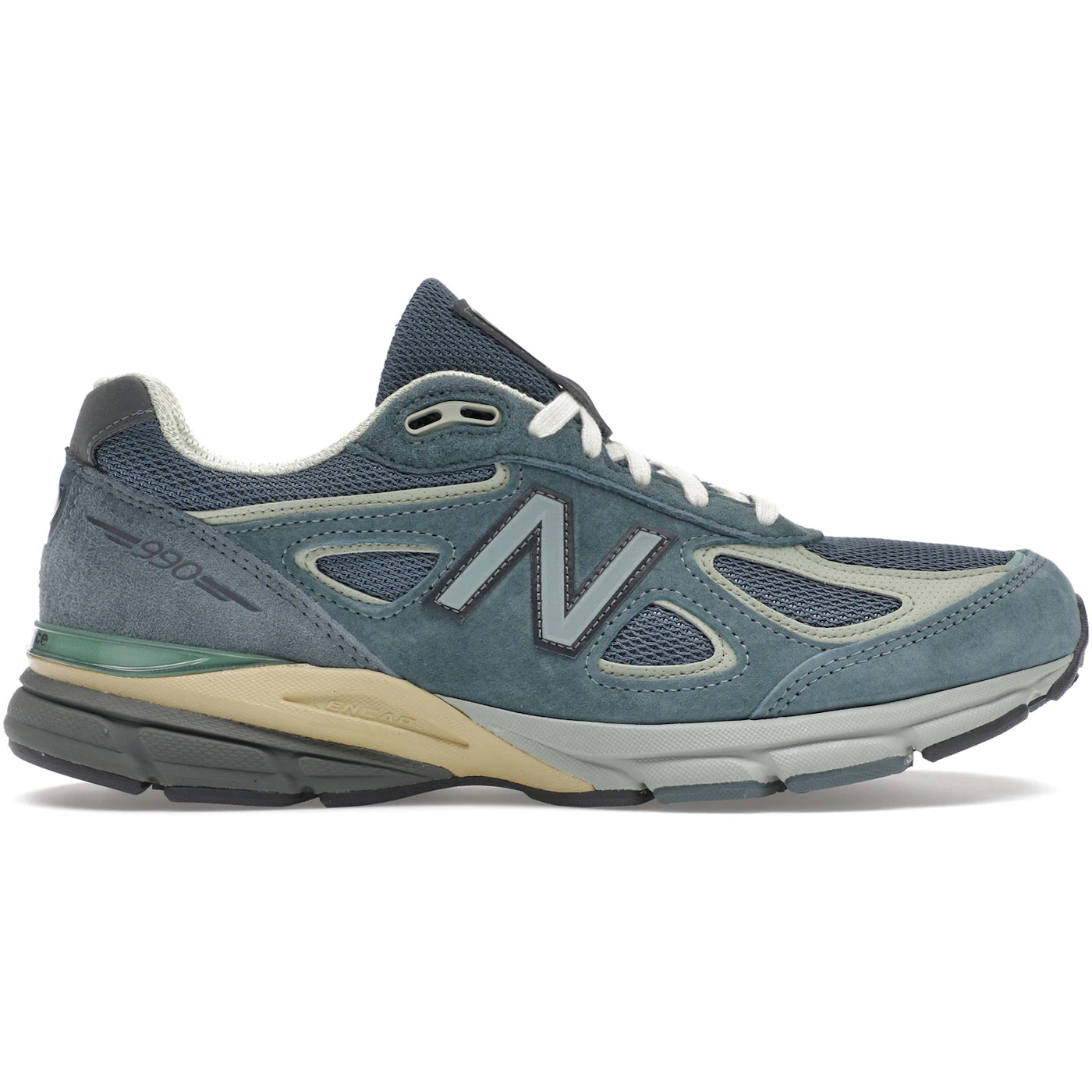 New Balance 990v4 MiUSA Auralee Blue 1