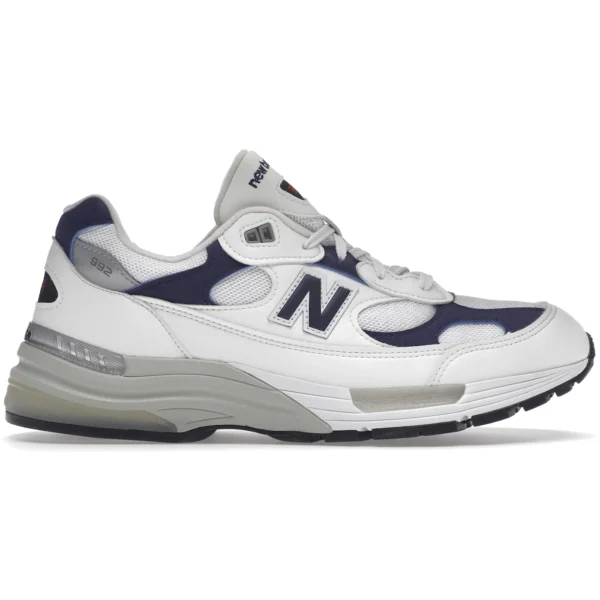 New Balance 992 White Navy