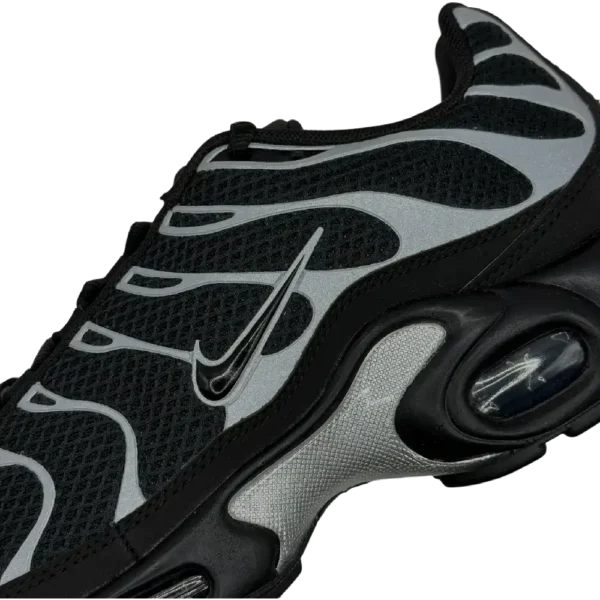 Nike Air Max Plus Premium Black Reflective Silver