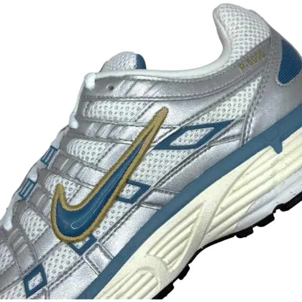 Nike P-6000 Metallic Silver Aegean Storm