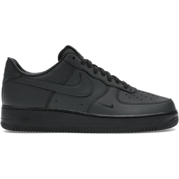 Nike Air Force 1 Low .SWOOSH Dirty Triple Black