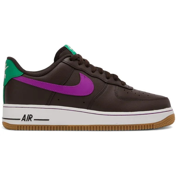 Nike Air Force 1 Low ’07 Baroque Brown Vivid Purple