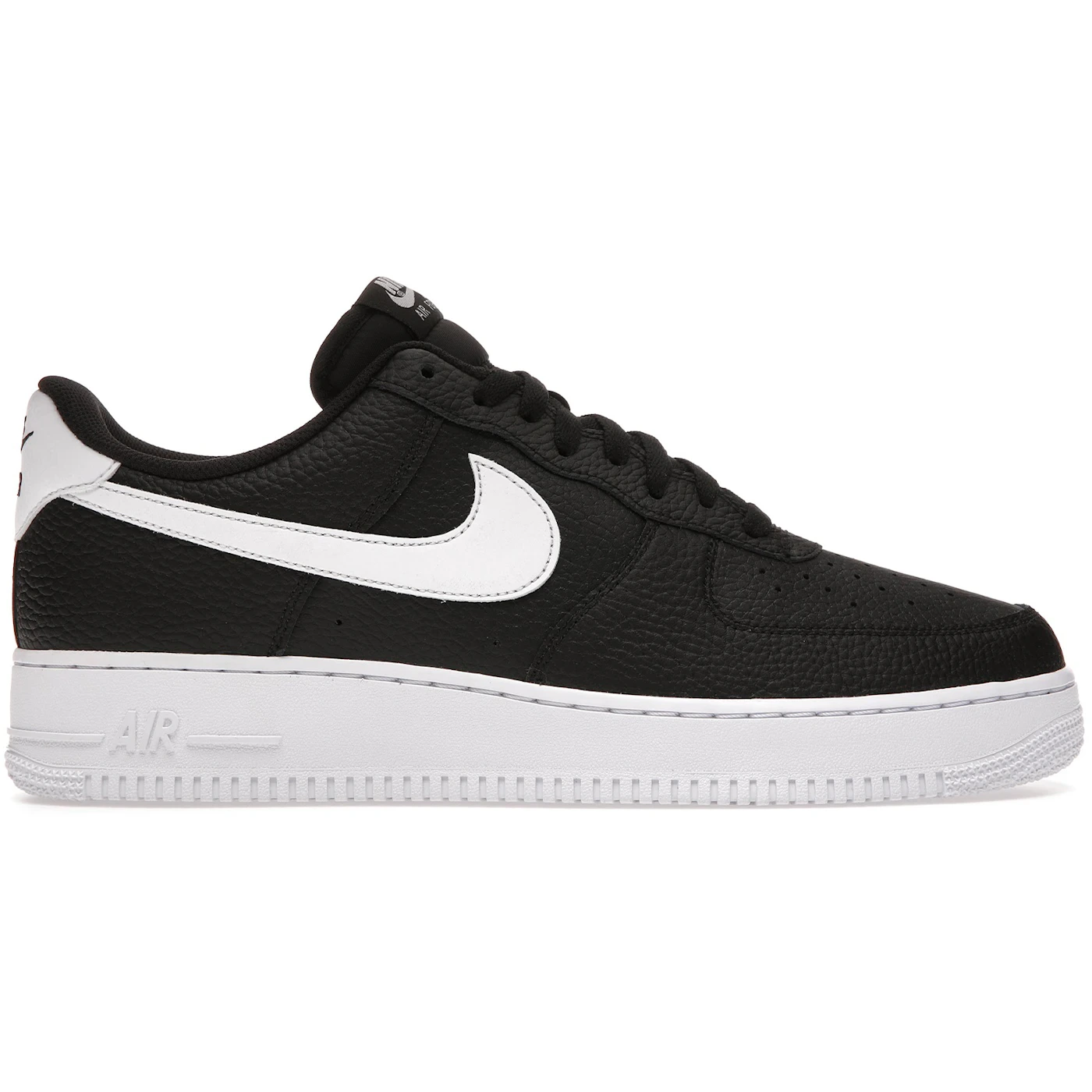 Nike Air Force 1 Low '07 Black White Pebbled Leather 1 Nike Air Force 1 Low 07 Black White Pebbled Leather 1