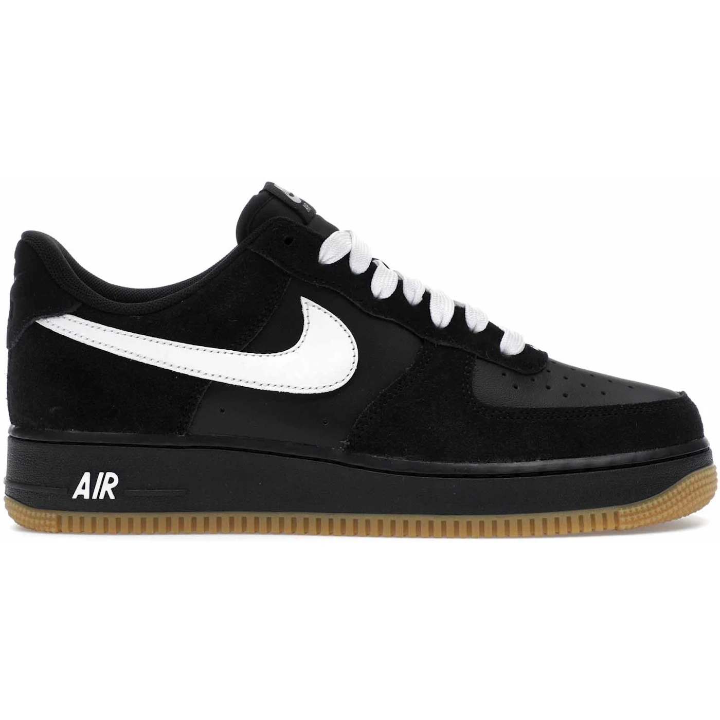 Nike Air Force 1 Low '07 LV8 Black Gum Light Brown White 1 Nike Air Force 1 Low 07 LV8 Black Gum Light Brown White 1
