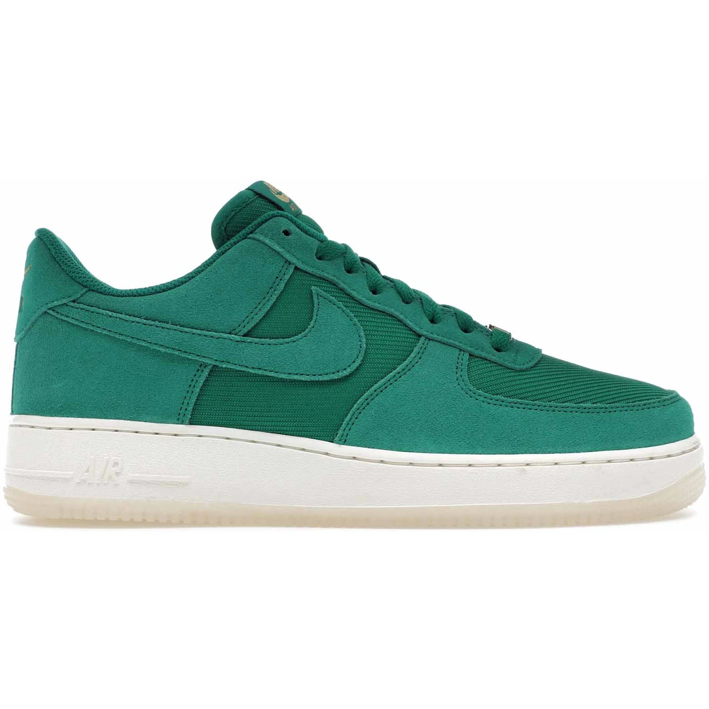 Nike Air Force 1 Low 07 LV8 Malachite Pale Ivory Metallic Gold 1