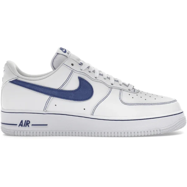 Nike Air Force 1 Low ’07 LV8 White Deep Royal Blue