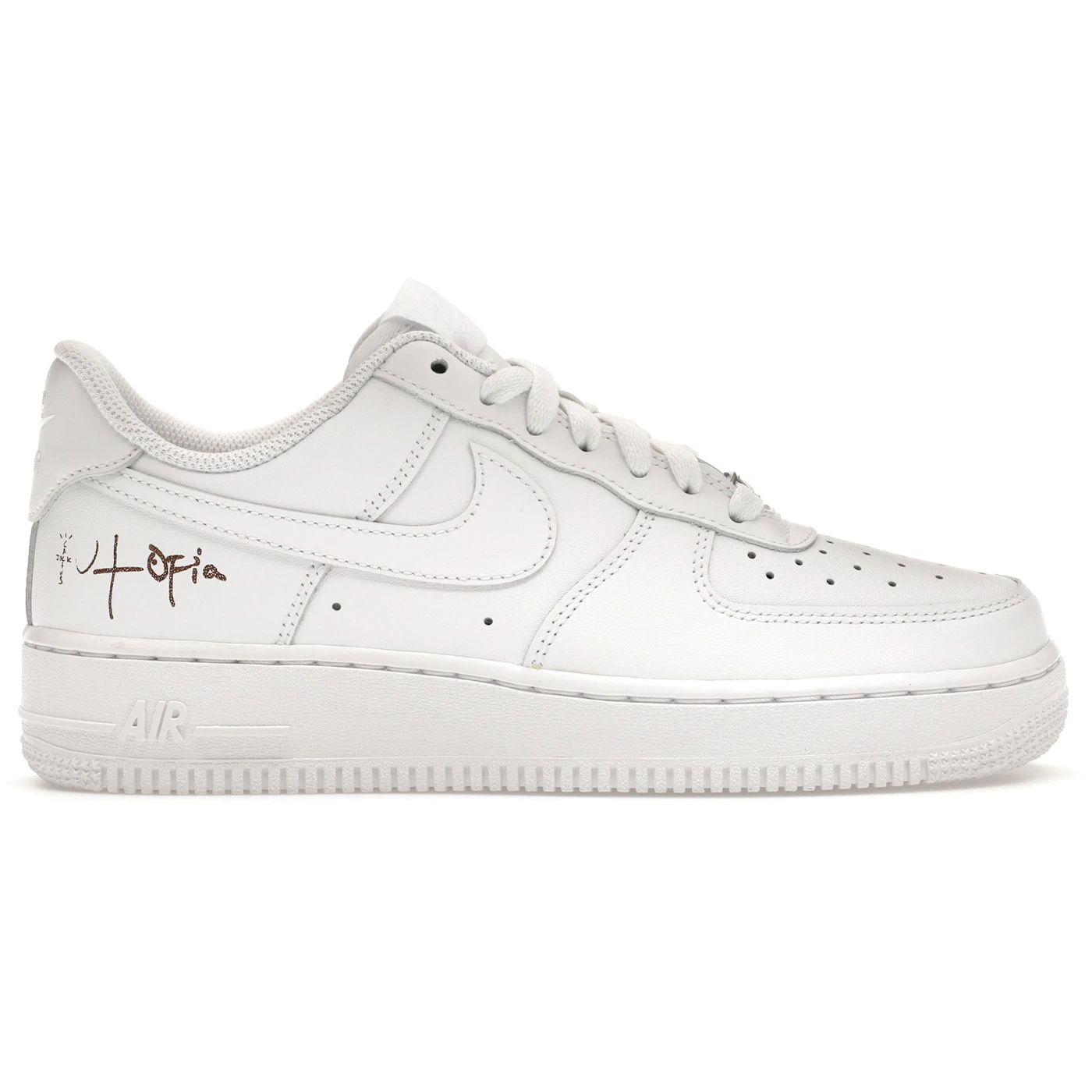 Nike Air Force 1 Low 07 White Travis Scott Cactus Jack Utopia Edition Womens 1