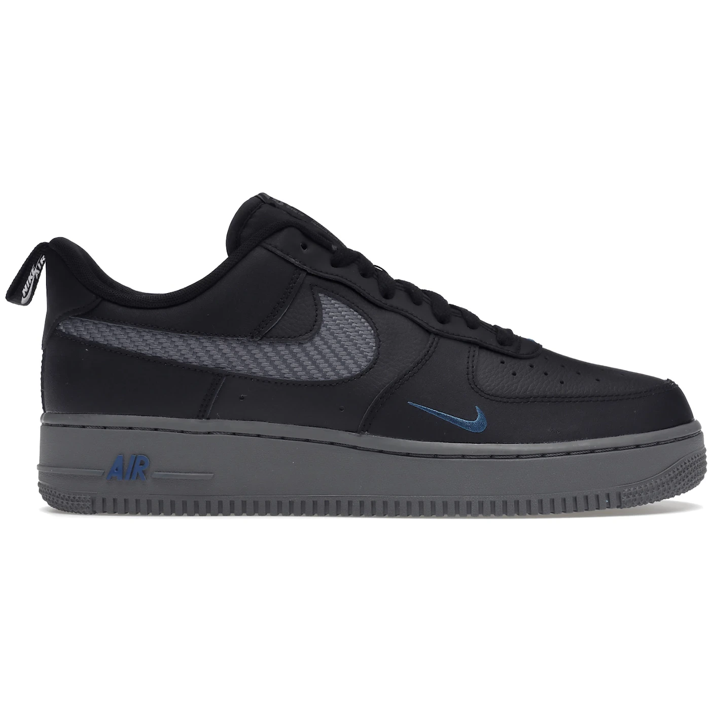 Nike Air Force 1 Low Black Royal Carbon Fiber 1