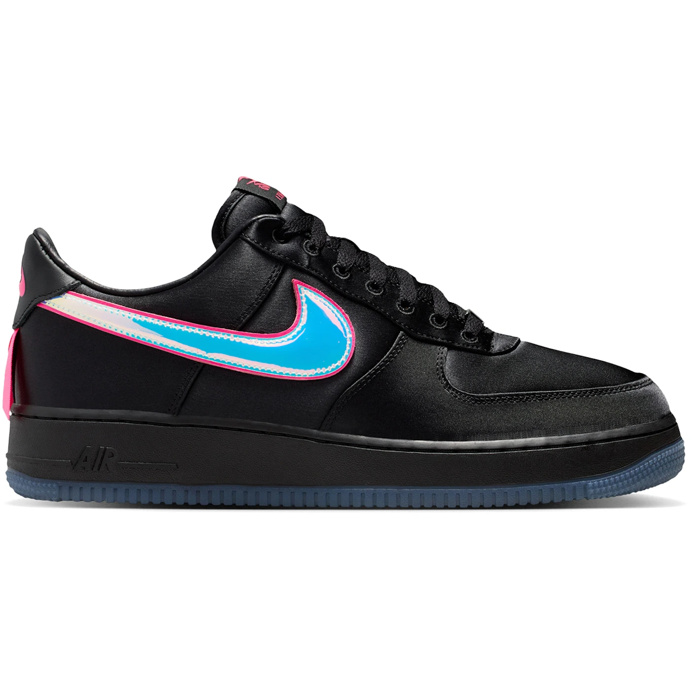 Nike Air Force 1 Low Breast Cancer Awareness Black Hyper Pink 1