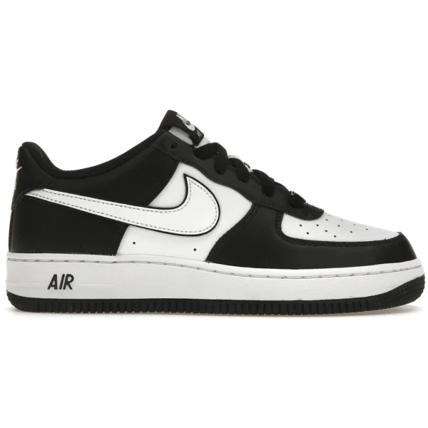 Nike Air Force 1 Low LV8 2 White Swoosh Panda (GS)