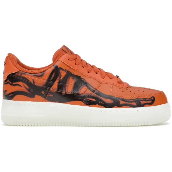 Nike Air Force 1 Low Orange Skeleton Halloween (2020)