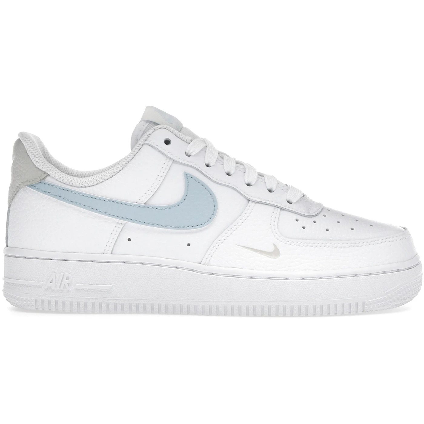 Nike Air Force 1 Low White Light Armory Blue Mini Swoosh (Women's)
