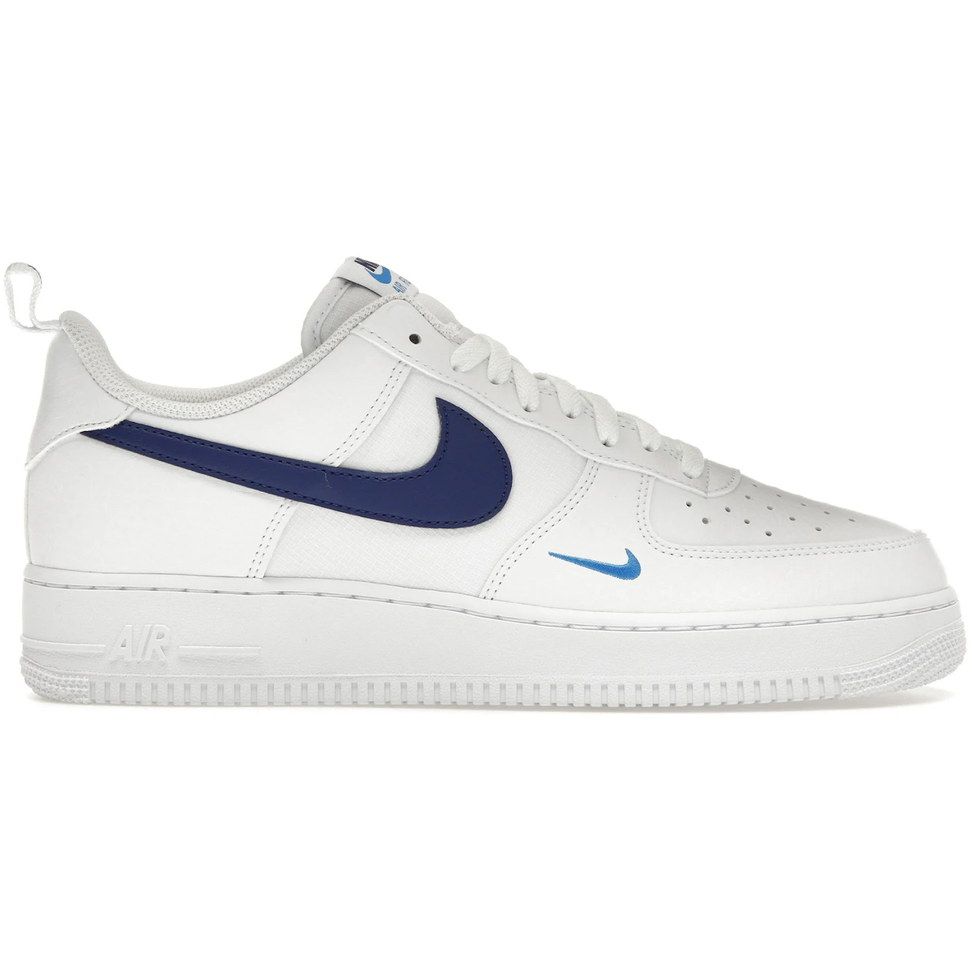 Nike Air Force 1 Low White Light Photo Blue Deep Royal Blue