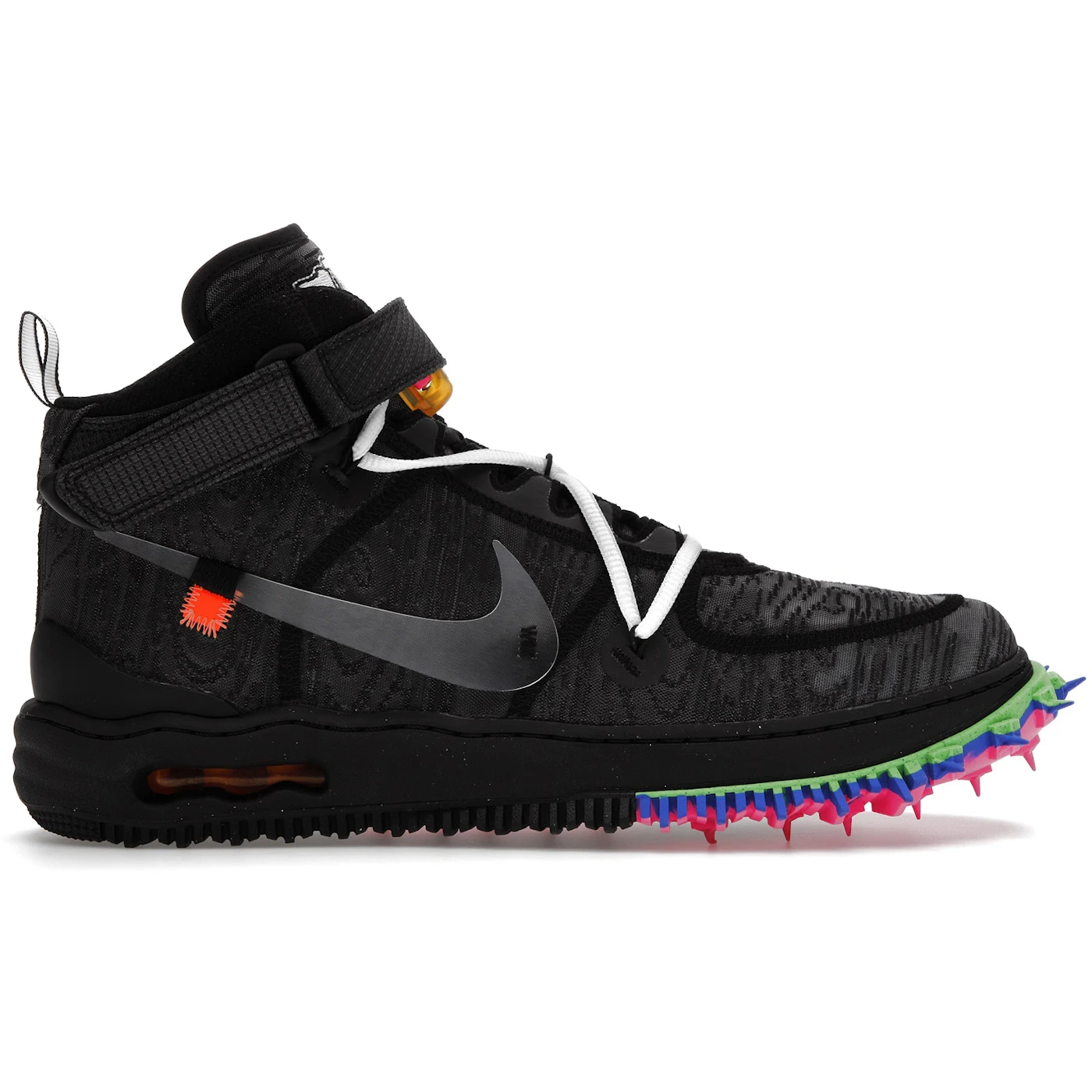 Nike Air Force 1 Mid Off-White Black 3 Nike Air Force 1 Mid Off-White Black