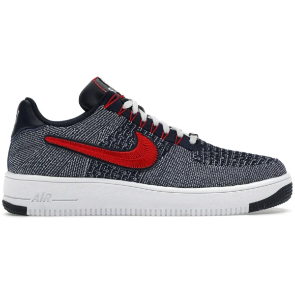 Nike Air Force 1 Ultra Flyknit Low Patriots Robert Kraft Wolf Grey