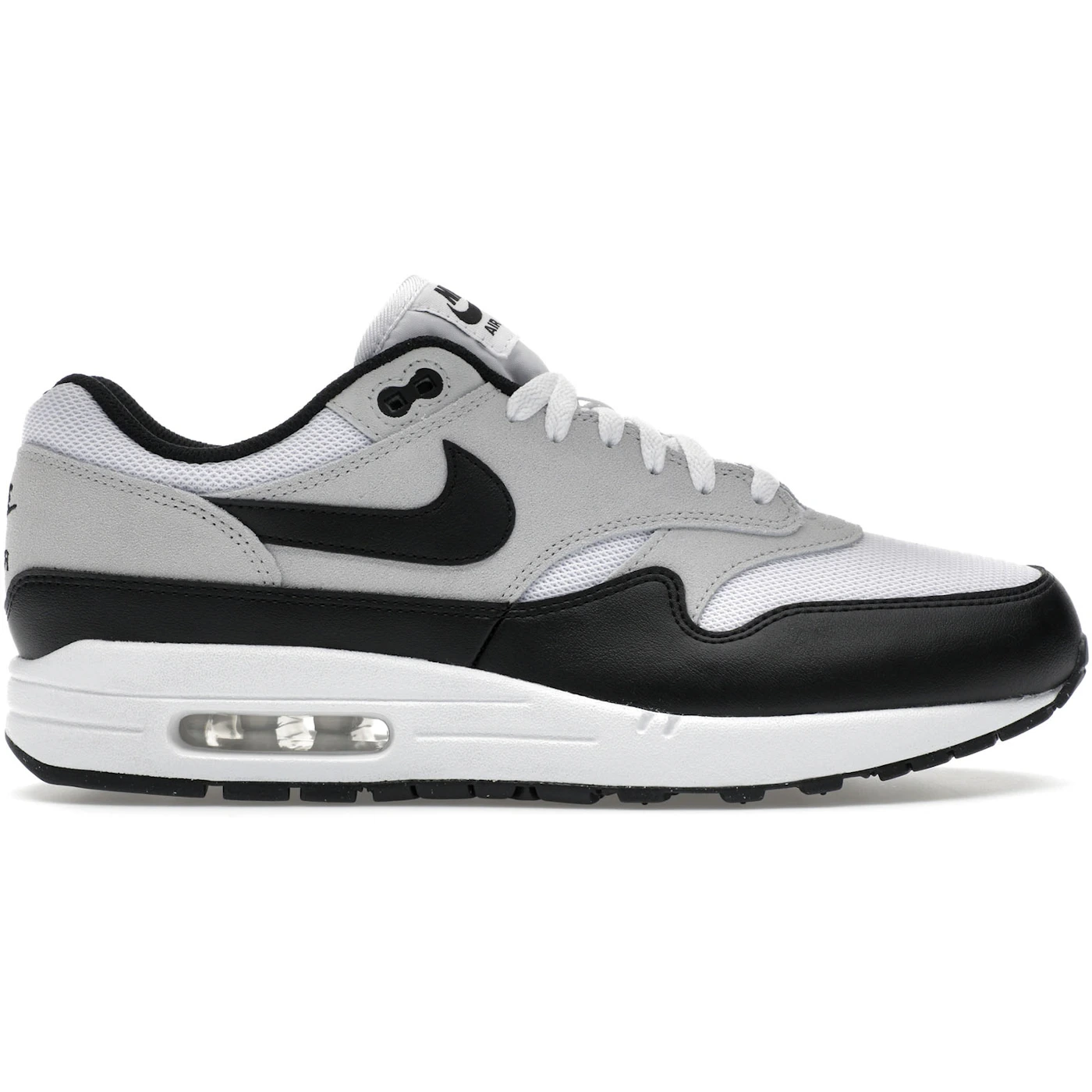 Nike Air Max 1 Essential White Pure Platinum Black 2 Nike Air Max 1 Essential White Pure Platinum Black 1