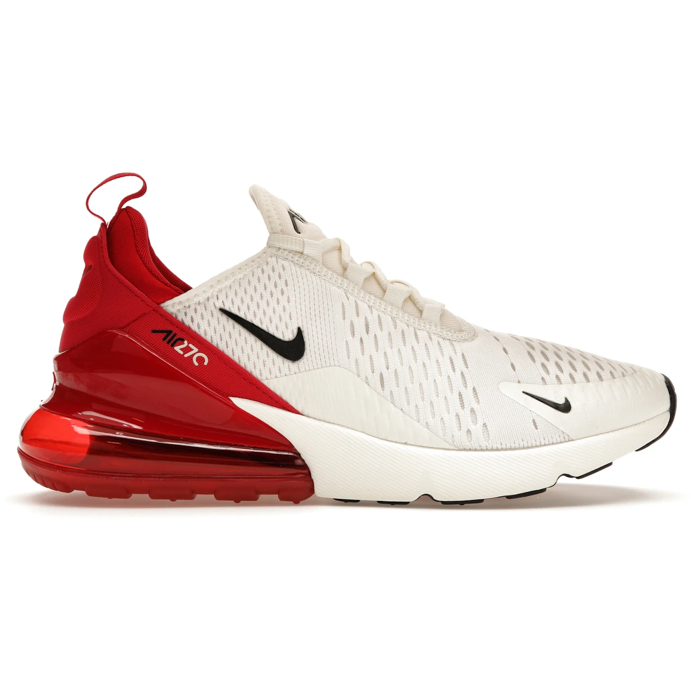 Nike Air Max 270 Sail Gym Red Womens 1