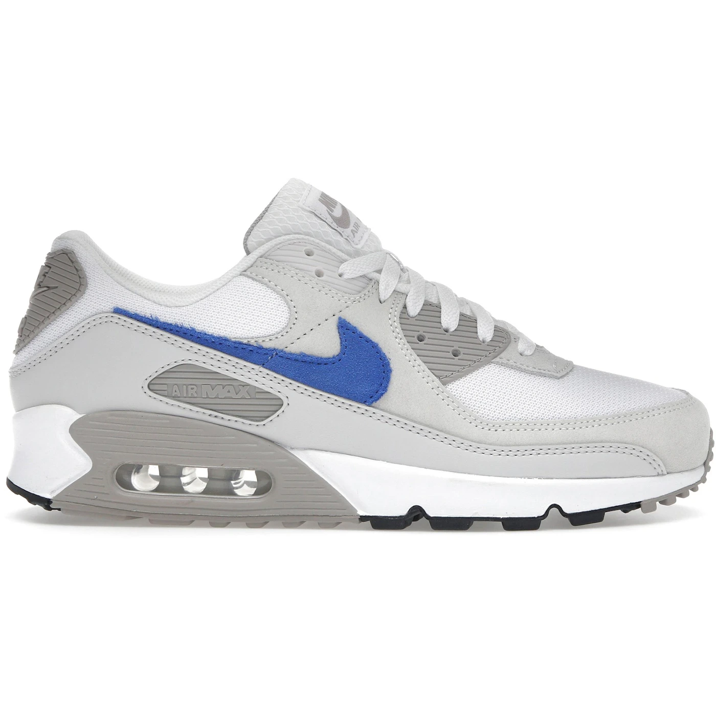 Nike Air Max 90 College Grey Racer Blue 2 Nike Air Max 90 College Grey Racer Blue 1