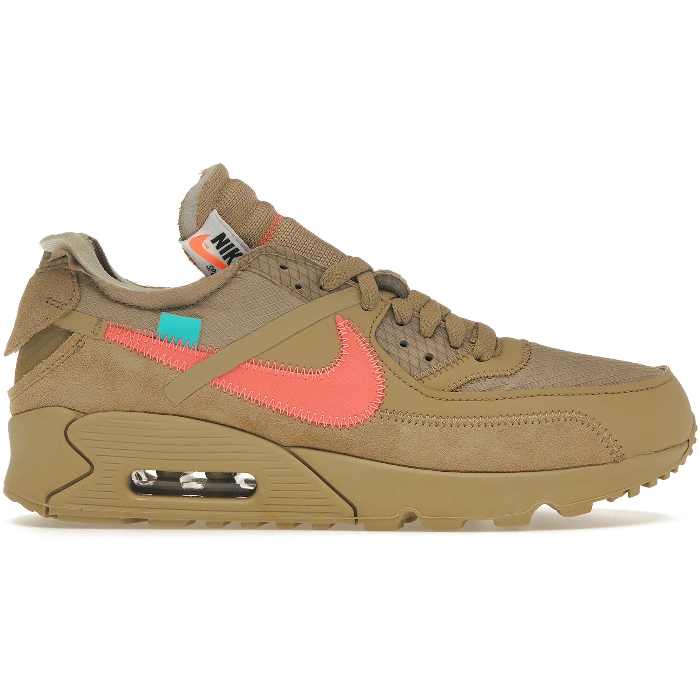 Nike Air Max 90 Off-White Desert Ore 2 Nike Air Max 90 Off White Desert Ore 1