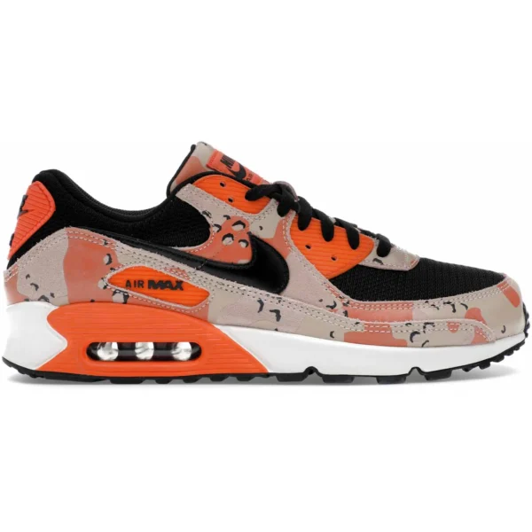 Nike Air Max 90 Premium Bio Beige Safety Orange Camo