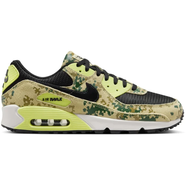 Nike Air Max 90 Premium Team Gold Light Lemon Twist Phantom Black