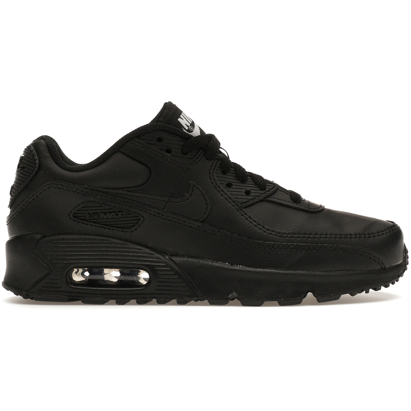 Nike Air Max 90 Recraft Triple Black GS 1