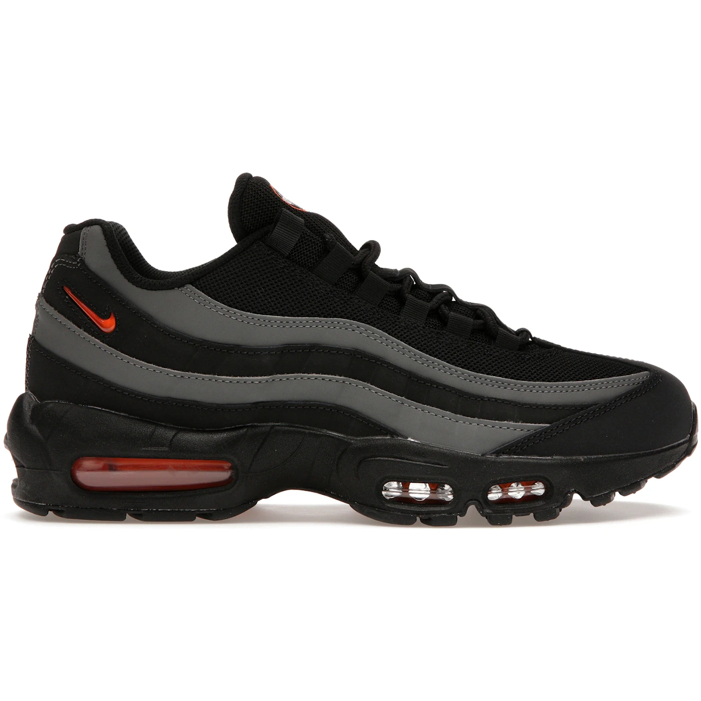 Nike Air Max 95 Black Grey Safety Orange 1