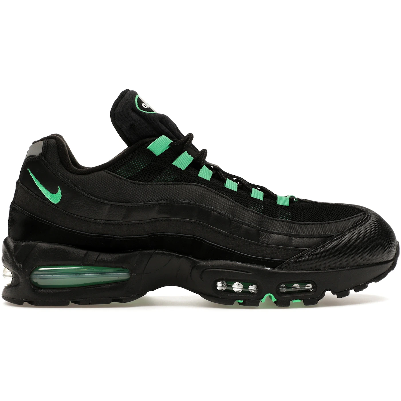 Nike Air Max 95 OG Big Bubble Black Green Shock 3 Nike Air Max 95 OG Big Bubble Black Green Shock